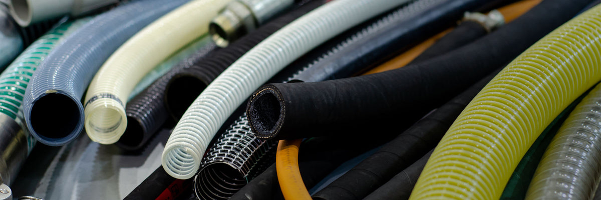 Explore a wide range of Industrial Hose, including PVC hose, water hose, ducting and chemical hose. All available at One Stop Fluid Power