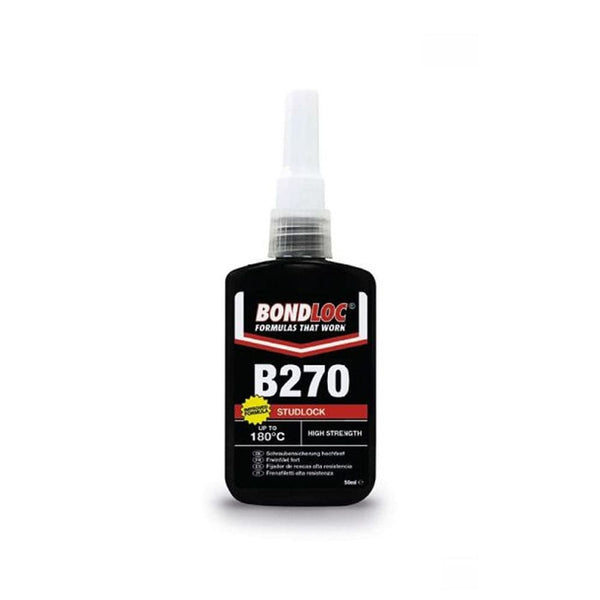 Image of Bondloc B270 Studlock High Strength Threadlocker 50ml on a white background
