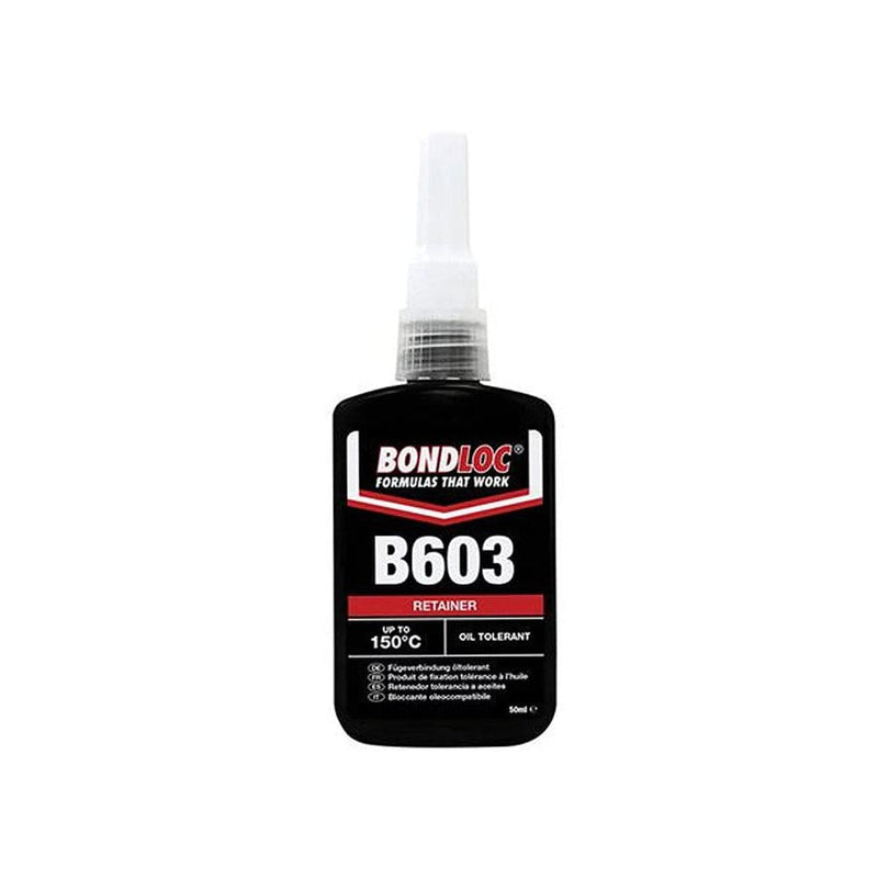 Image of Bondloc B603 Oil Tolerant Retainer 50ml on a white background